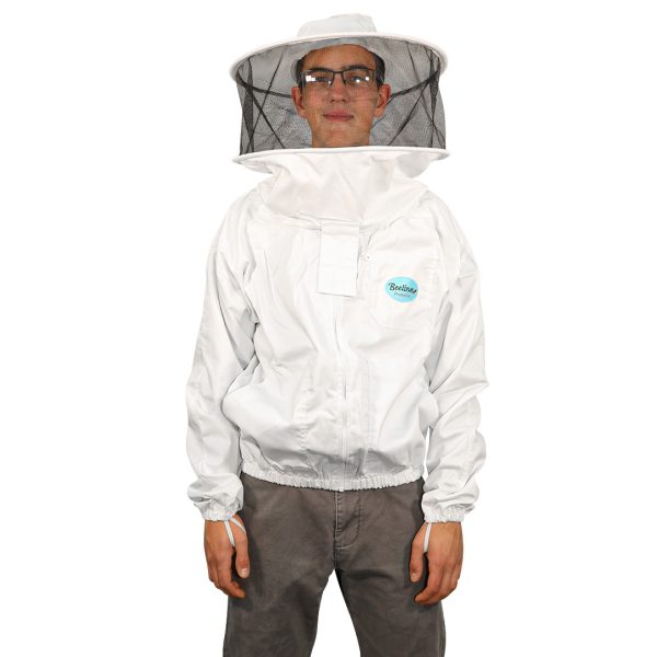 Polycotton Bee Jacket Round Hood - 3X Large