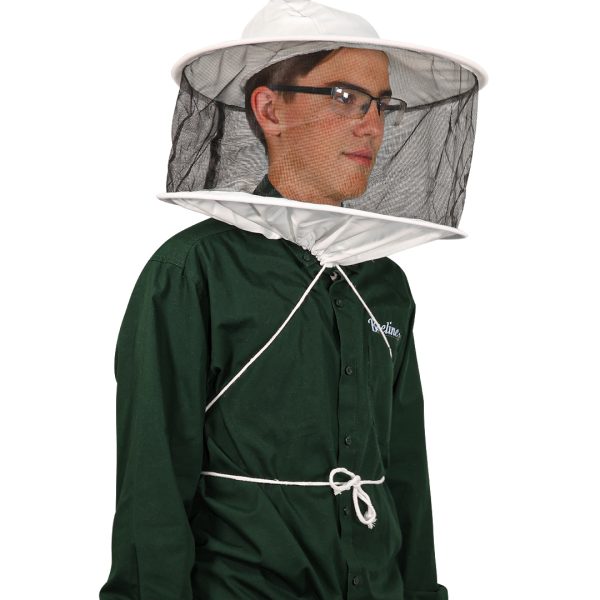 Polycotton Bee Veil Round - Drawstring - Image 2