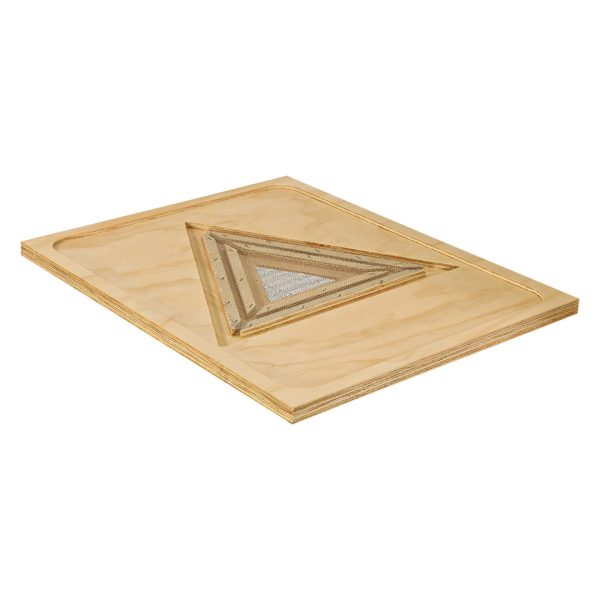 Triangle Bee Escape - Assembled 10-frame