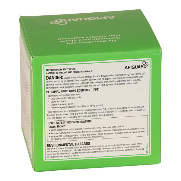 Apiguard - Box of 10  Individual packs 50 gram each - Image 2