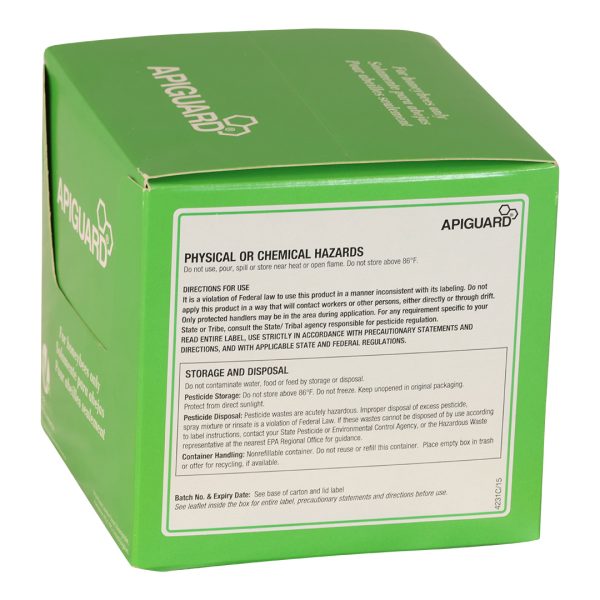 Apiguard - Box of 10  Individual packs 50 gram each - Image 3