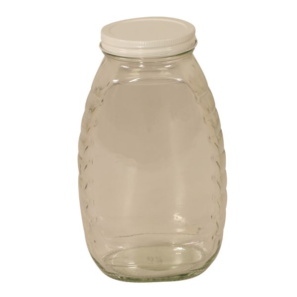 Containers by Case - Glass Jar 2 lb. 1 DOZEN with Lids