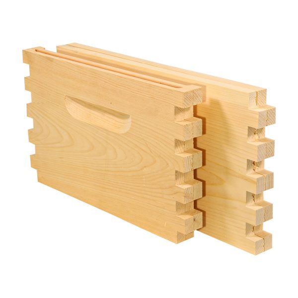 Deep Hive Body - Fingerjointed Unassembled Millrun 10-frame