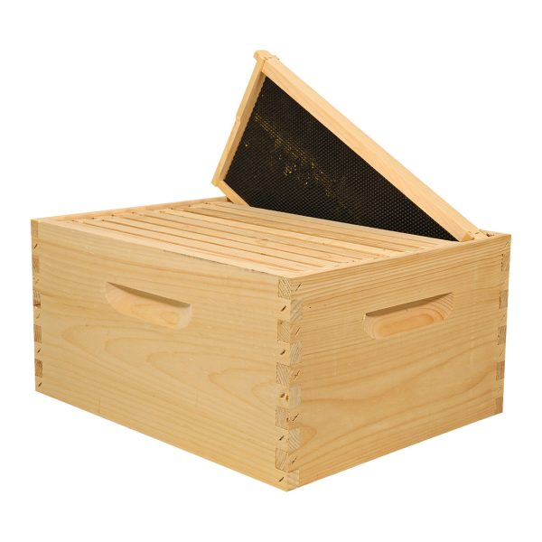 Deep Hive Kit - Assembled Commercial 10-frame:  1 Telescoping Lid 1 Inner Cover - Image 2