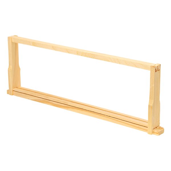 Frame - Medium Assembled Wedged Top Bar Grooved Bottom Bar w/ holes Commercial - Image 2