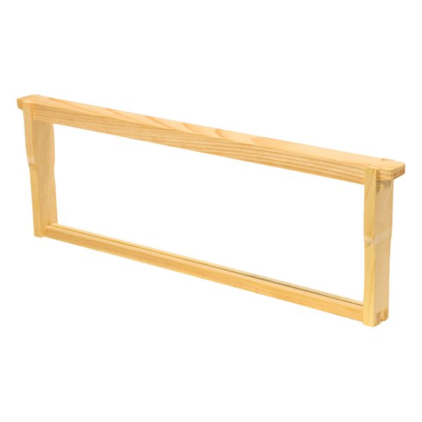 Frame - Shallow Assembled Grooved Top Bar Grooved Bottom Bar w/o holes Commercia