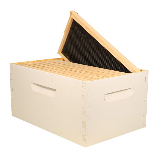 Painted Hive Kit - Commercial 8-frame:  1 Telescoping Lid 1 Inner Cover 1 Finger - Image 2