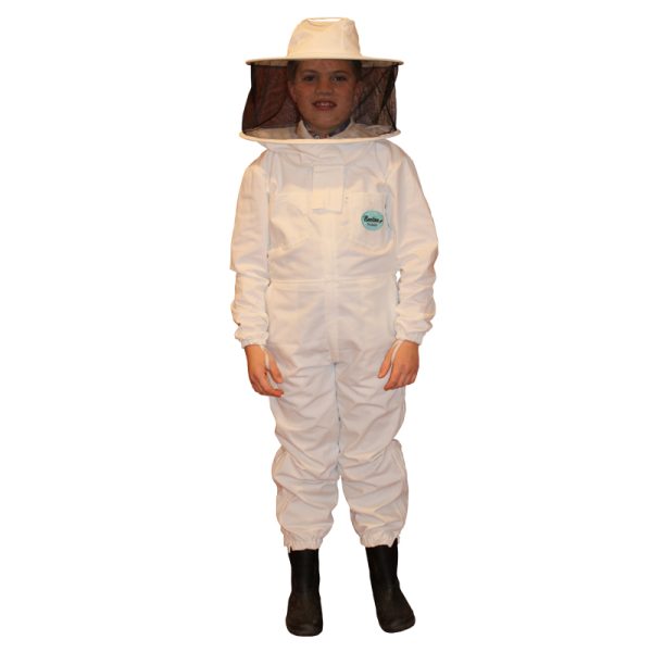 Polycotton Bee Suit Round Hood 1X Small (Child)