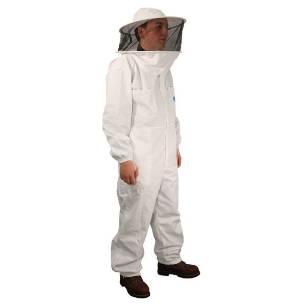 Polycotton Bee Suit Round Hood - 2X-Large - Image 2