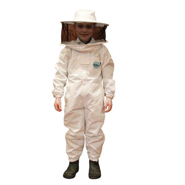 Polycotton Bee Suit Round Hood 4X Small (Child)