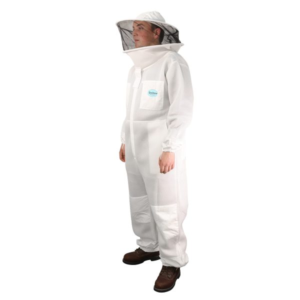 Vented Protector Bee Suit Round Hood - Small