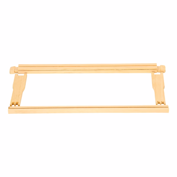 Frame - Medium Assembled Wedged Top Bar Grooved Bottom Bar w/ holes Commercial - Image 4