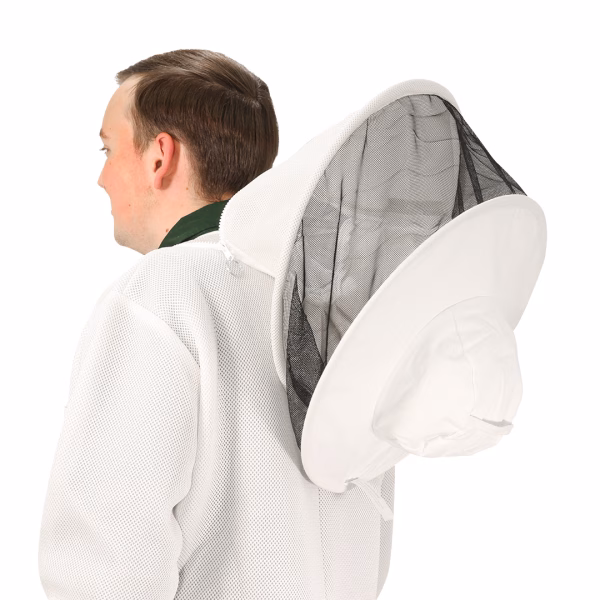 Vented Protector Bee Suit Round Hood - Extra Large - Image 3