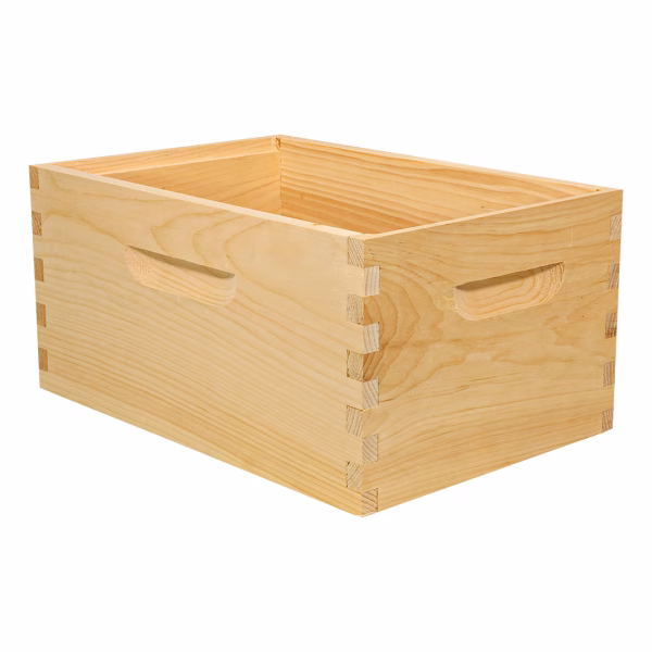Deep Hive Body - Fingerjointed Assembled Commercial 8-frame