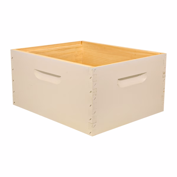 Deep Hive Body - Fingerjointed Painted Commercial 10-frame