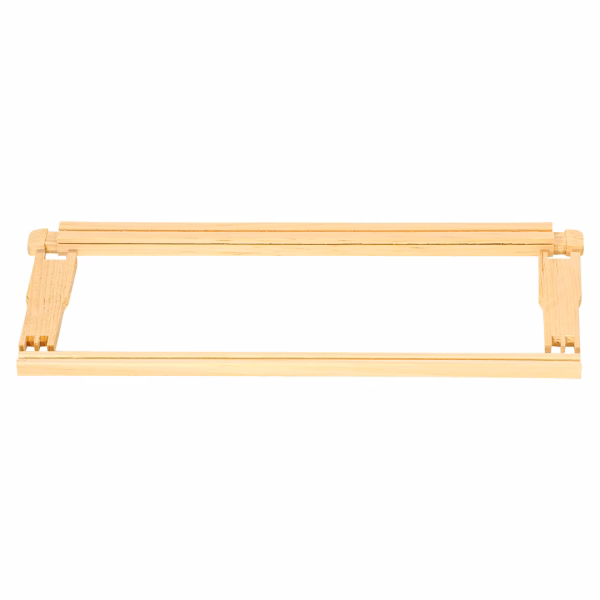 Frame - Shallow Unassembled Wedged Top Bar Grooved Bottom Bar w/ holes Commercia - Image 2