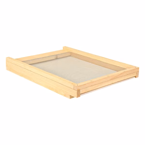Screened Bottom Board - Assembled Commercial 10-frame with Tray