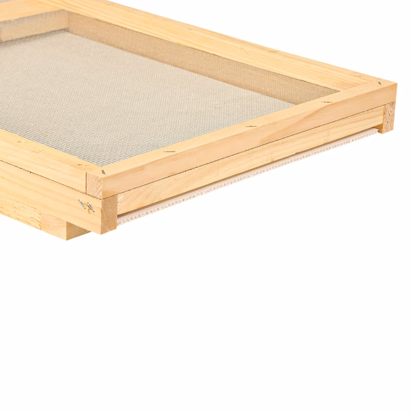 Screened Bottom Board - Assembled Commercial 10-frame with Tray - Image 2
