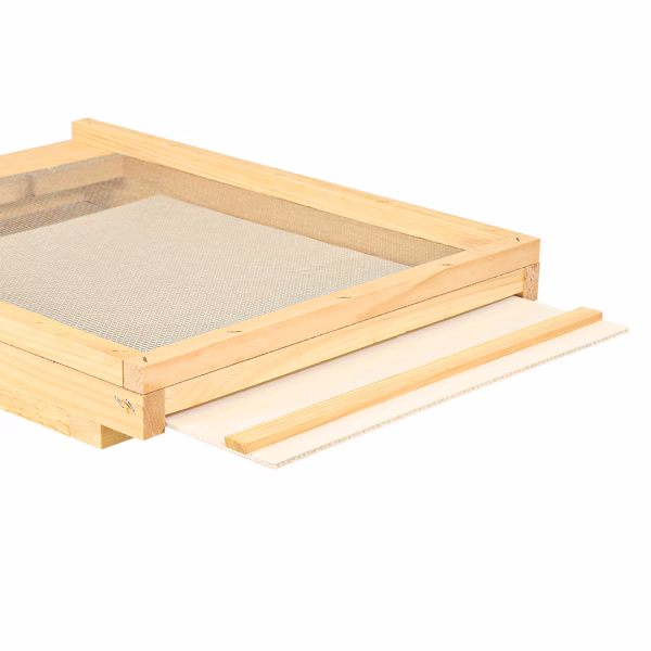 Screened Bottom Board - Assembled Commercial 10-frame with Tray - Image 3