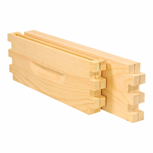 Shallow Super - Fingerjointed Unassembled Commercial 10-frame