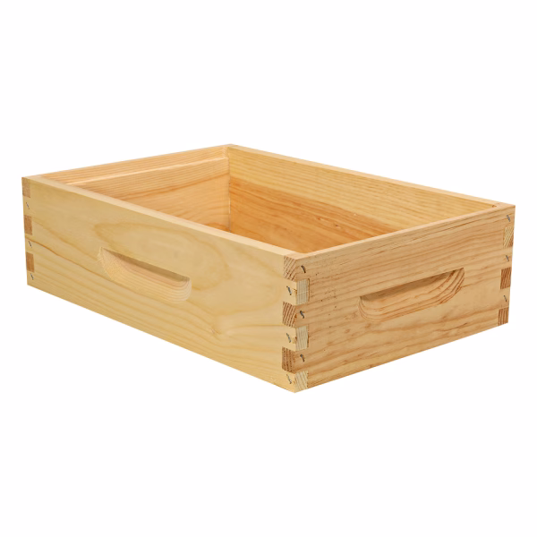 Shallow Super - Fingerjointed Unassembled Commercial 8-frame - Image 4