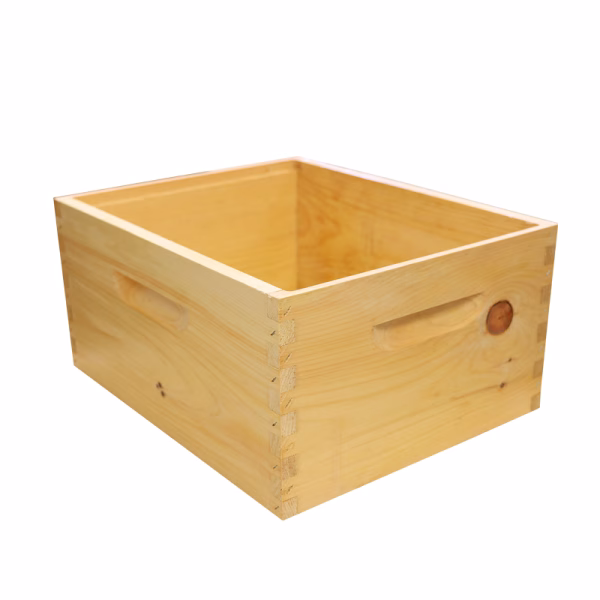 Deep Hive Body - Fingerjointed Wax Dipped Millrun 10-frame - Image 2