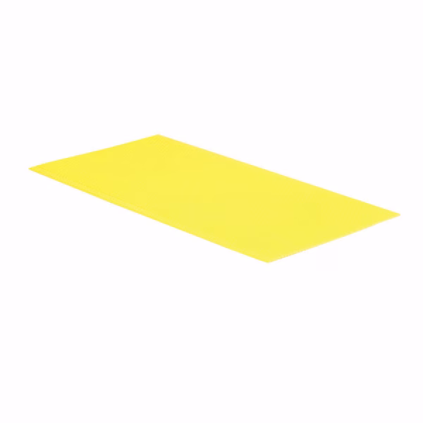 Plastic Foundation: Deep Double-Waxed Yellow - Image 2
