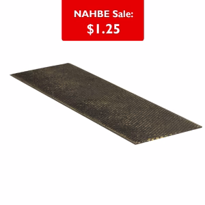 Plastic Foundation: Medium Double-Waxed Black