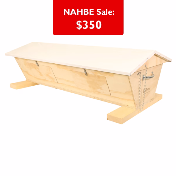 Top Bar Hive - Assembled with Observation Window Commercial