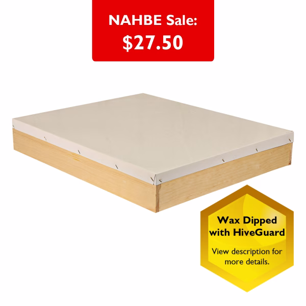 Telescoping Lid- Wax dipped Commercial 10 frame