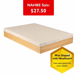 Telescoping Lid- Wax dipped Commercial 8 frame