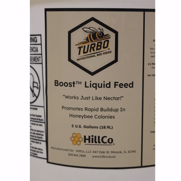 Turbo Feed!  Bee feed nectar supplement in 5 gallon bucket - Image 3